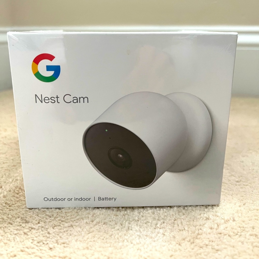 Google Nest Cam - Indoor/Outdoor Battery - New unopened box